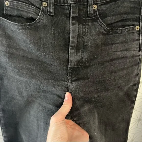 APIECE APART High Rise Matchstick Jean Black - Picture 4 of 8